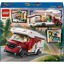 Carregar imagem no visualizador da galeria, Autocaravana Aventuras de Vacaciones  LEGO Construye esta moderna caravana para después poder vivir apasionantes aventuras en la carretera. La autocaravana tiene el techo extraible para poder ver y jugar con su interior. 