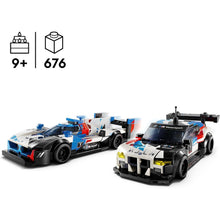 Carregar imagem no visualizador da galeria,  BMW M4 GT3 &amp; BMW M Hybrid V8 Speed Champions - LEGO 76922El set LEGO contiene 2 detallados modelos de coches . El set consta de 676 piezas.

49,99 € EUR