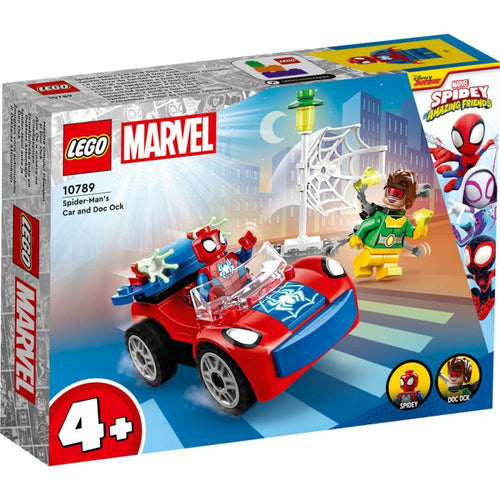 Lego , spiderman,  cohe, Doc Ock, rojo, para 4 años, construccion