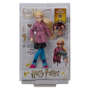 Muñeca Luna Lovegood Harry Potter - Mattel GNR32Con esta figura inspirada en la película, ¡Harry Potter y todos sus amigos vuelven a Hogwarts! Los aficionados y coleccionistas podrán recrear sus momentos favoritos o imaginar sus propias historias repletas de acción con la muñeca Luna Lovegood. 