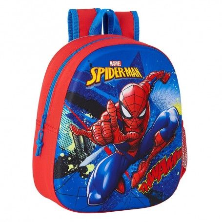 Spiderman Mochila 3D - Safta 642167890