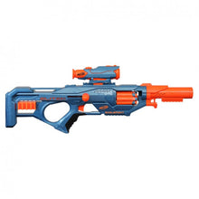 Carregar imagem no visualizador da galeria, Nerf Elite 2.0 EaglePoint¡Personaliza el lanzador Nerf ! Incluye una mira y un cañón desmontable para que puedas crear diferentes estilos mientras te preparas para las batallas Nerf. El tambor giratorio tiene capacidad de 8 dardos.