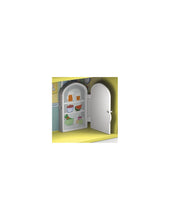 Cargar imagen en el visor de la galería, casa del famoso personaje de los dibujos animados Peppa Pig. Con 2 niveles y 3 habitaciones. Cocina-comedor, baño y dormitorio. Con 6 complementos: cama, sofá, mesa, 2 sillas y un wc.