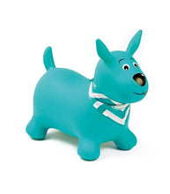 Carregar imagem no visualizador da galeria, Perro Saltarín Azul -Conoce a este bonito perro saltador azul, un compañero de lo más divertido que siempre está listo para la aventura! Es un compañero de juego y aventuras para todas las edades. Está diseñado para favorecer el desarrollo motor de los niños y niñas, este perro saltarín ofrece estabilidad y seguridad para jugar dentro de casa o en el exterior. 