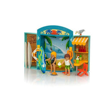 Cargar imagen en el visor de la galería,  Playmobil Cofre Tienda Surf. Divertido cofre que podrás llevar a todas partes. La tienda Surf cuenta con un bar de playa ideal para surfistas. ¡Abre el cofre y recrea divertidas escenas en un día en una tienda de surf! 