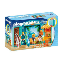 Cargar imagen en el visor de la galería,  Playmobil Cofre Tienda Surf. Divertido cofre que podrás llevar a todas partes. La tienda Surf cuenta con un bar de playa ideal para surfistas. ¡Abre el cofre y recrea divertidas escenas en un día en una tienda de surf! 