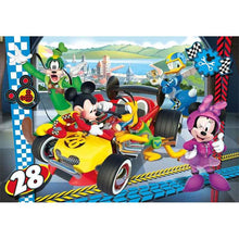 Carregar imagem no visualizador da galeria,  Puzzle de 104 piezas con temática de Mickey and the Roadster Racers. 