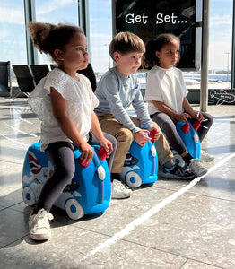 Maleta Trunki Avión, Las maletas Trunki son el complemento perfecto para los peques, son ideales para viajar, para que guarden sus cosas y para que jueguen con ellas. Han sido diseñadas especialmente para hacer los viajes con los peques más divertidos, 