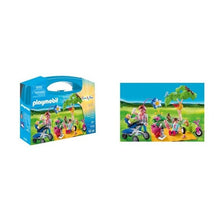 Carregar imagem no visualizador da galeria,  Crea un día perfecto con el Maletín de Picnic Familiar. Este amplio maletín portátil te ofrece todo lo necesario para un picnic ideal, incluyendo una manta, comida y juguetes. 