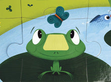 Carregar imagem no visualizador da galeria, Janod Puzzle Táctil Animales de la Granja 20 piezas - Juratoys J02772