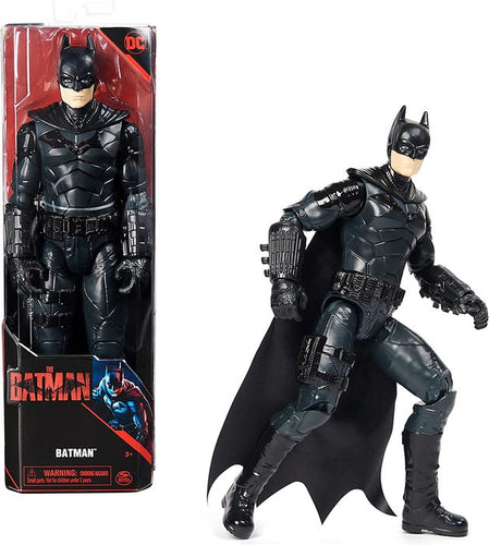  Figura de Batman tal como aparece en la película de 30 cm. Con 8 puntos de articulación. Batman tiene una gran variedad de poses de acción dinámicas.