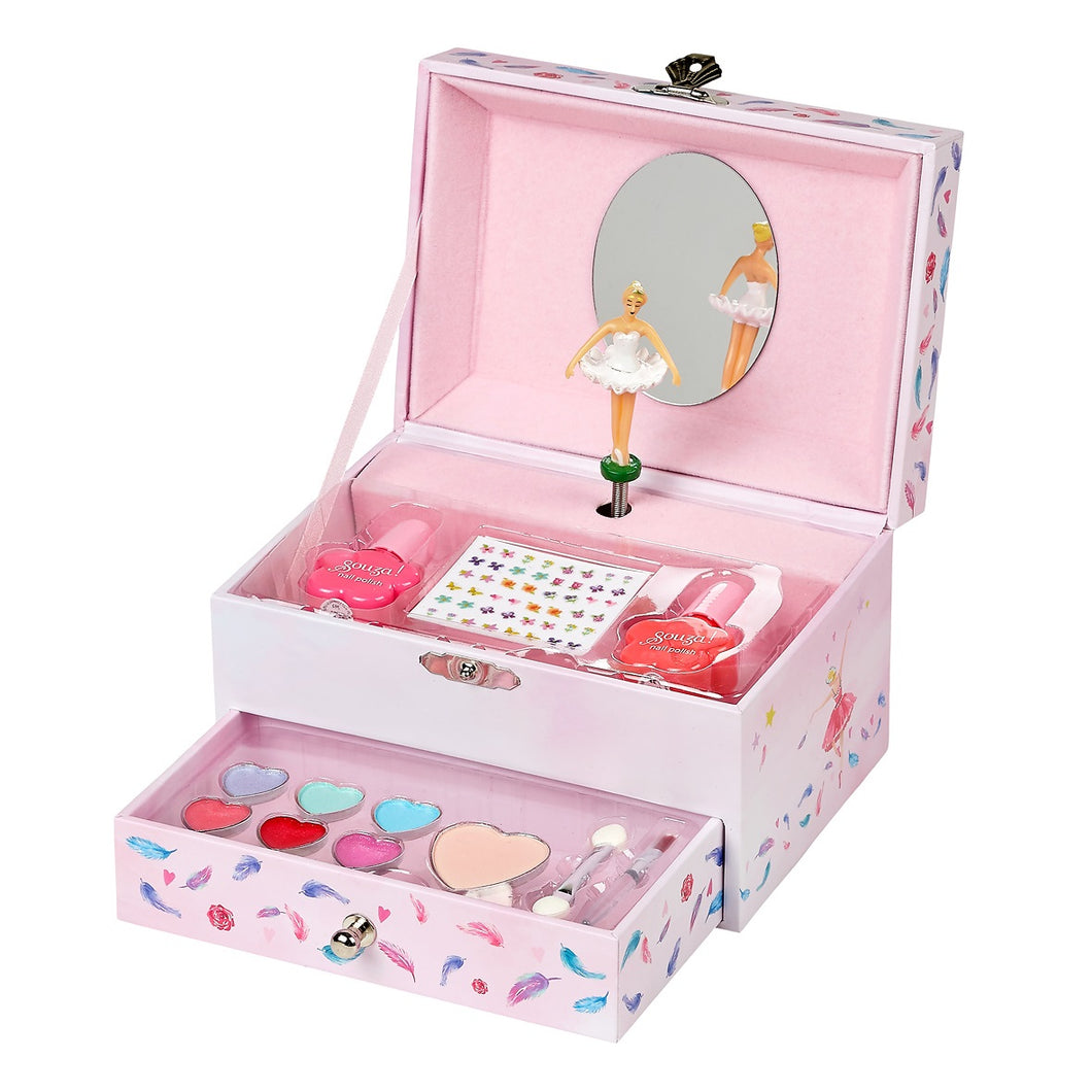  Jazzie - Cajas misteriosas sorpresa para el día de San Valentín  para niñas, coletero para el cabello, brillo de labios, aretes, caja de  maquillaje misteriosa, regalos de San Valentín para ella 