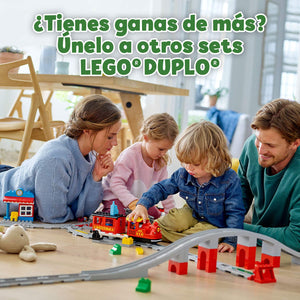 Tren de Vapor Duplo- Lego 10874