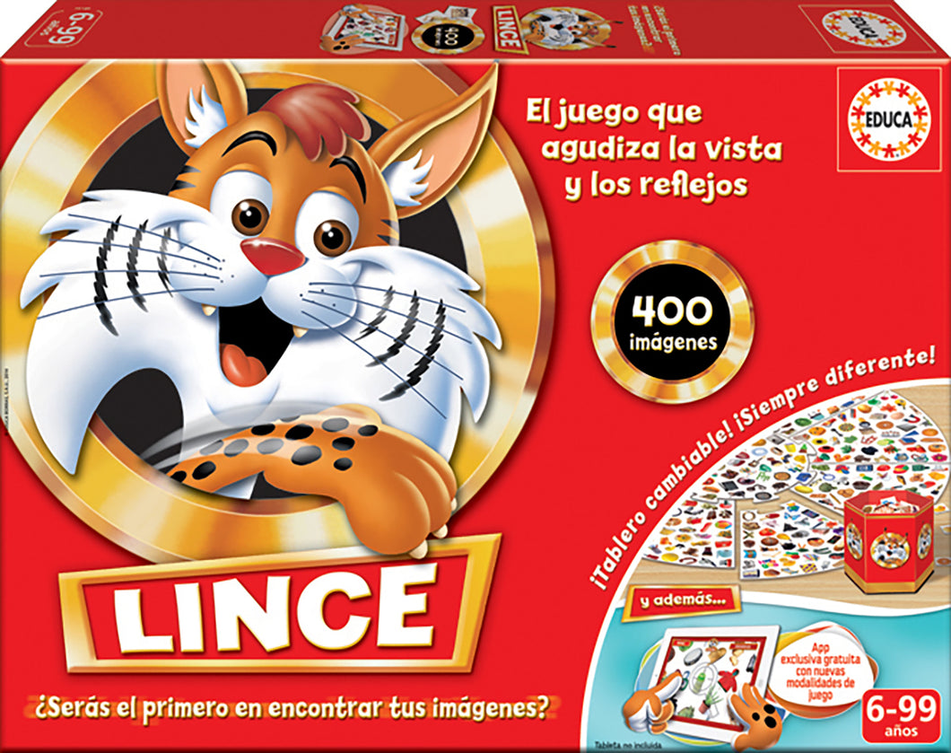 Lince Edición Familia con App, 400 Imágenes - Educa Borrás 16146