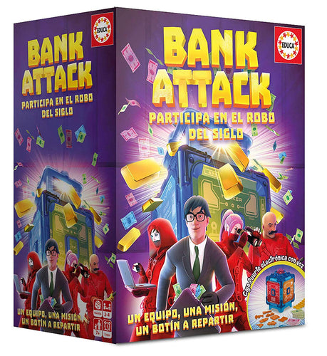 Bank Attack Juego Cooperativo - Educa Borrás 18349