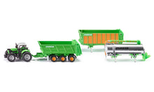 Cargar imagen en el visor de la galería, Tractor Deutz-Fahr Agrotron X720 con 3 remolques Joskin Cargo Escala 1:87 - Siku 1848