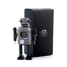 Cargar imagen en el visor de la galería,  Robot Time Bot Edición Limitada Mr &amp; Mrs Tin 928013 especial coleccionistas robot de hojalata que anda al darle cuerda