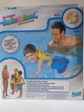 Carregar imagem no visualizador da galeria, Tabla de natación para espalda The Original Swim School Aqua Leisure EU-0054 aprende con libertad de movimiento, con 2 correas