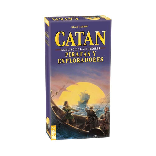 Catan Ampliación de la Expansión Piratas y Exploradores - Devir 22181
