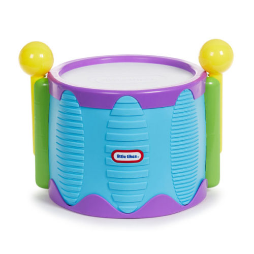 Divertido tambor Little Tikes de juguete fabricado en plástico y diseñado colores muy alegres y vivos. 