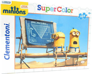 Minions Pizarra Puzzle 104 Piezas - Clementoni 27298