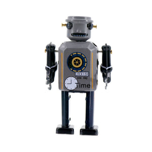  Robot Time Bot Edición Limitada Mr & Mrs Tin 928013 especial coleccionistas robot de hojalata que anda al darle cuerda
