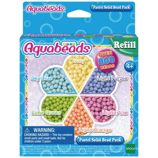 Aquabeads Refill Pastel Solid Bead Pack Recambios Pastel - Epoch 31360 –  jugueteriatrevol