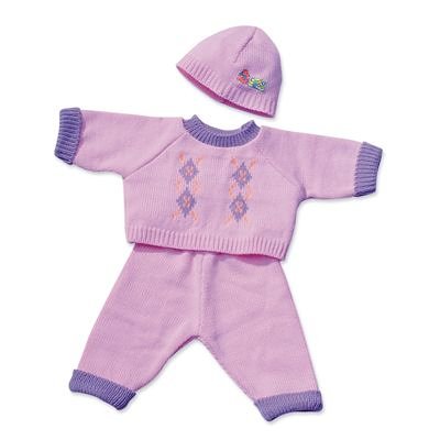 CHOU CHOU CONJUNTO DE PUNTO ROSA