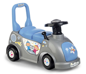 Chicos My Ride On Correpasillos StarKids Blue Fábrica de Juguetes 35208 para aprender a andar y montar en coche azul +10meses