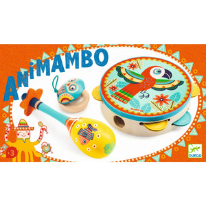 Animambo Conjunto Percusión 3 Instrumentos DJ06016 - Djeco 36016