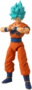 Goku Serie 19, miden 17 cm y pueden adoptar cualquier posición gracias a sus 16 puntos de articulación. Estas figuras vienen con manos extra para recrear todas las escenas de la serie. 