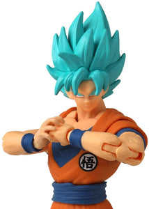 Goku Serie 19, miden 17 cm y pueden adoptar cualquier posición gracias a sus 16 puntos de articulación. Estas figuras vienen con manos extra para recrear todas las escenas de la serie. 