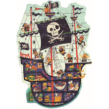 Carregar imagem no visualizador da galeria, Puzzle Gigante El Barco Pirata 36 Piezas - Djeco 37129