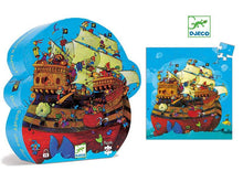 Carregar imagem no visualizador da galeria, Puzzle Silueta Barco Pirata de Barberousse 54 Piezas DJ07241 - Djeco 37241