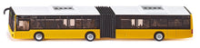 Cargar imagen en el visor de la galería, Autobus articulado MAN a escala 1/50 amarillo