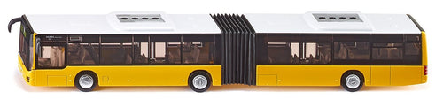Autobus articulado MAN a escala 1/50 amarillo