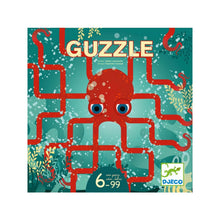 Carregar imagem no visualizador da galeria, Guzzle Juego de Estrategia DJ08471 Djeco 38471 Gana el más rápido en formar su pulpo con 8 tentáculos unidos a la cabeza