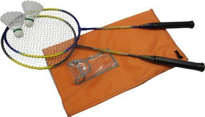 Badminton Raquetas X X TREME 74200133 con 2 raquetas de metal, 2 pelotas, 1 bolsa de transporte, raquetas de aprendizaje              