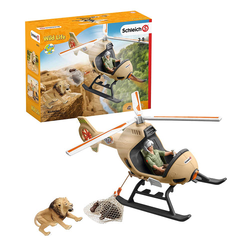 Wild Life Helicóptero de Salvamento de Animales - Schleich® 42476