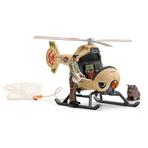 Wild Life Helicóptero de Salvamento de Animales - Schleich® 42476