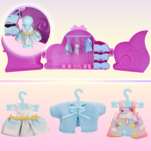 Comprar Bebés Llorones En este gran armario de Jennav podrán guardar todos los accesorios y la ropa de los Bebés Llorones Lágrimas Mágicas, con perchas y espacios para los zapatos y los accesorios. 