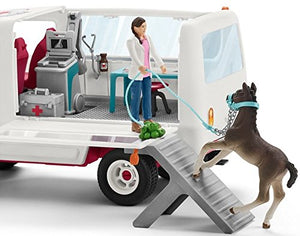 Veterinaria móvil con potro hannoveriano- Schleich 42370