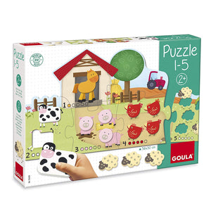 Goula Puzzle 1- 5 -Diset 53438