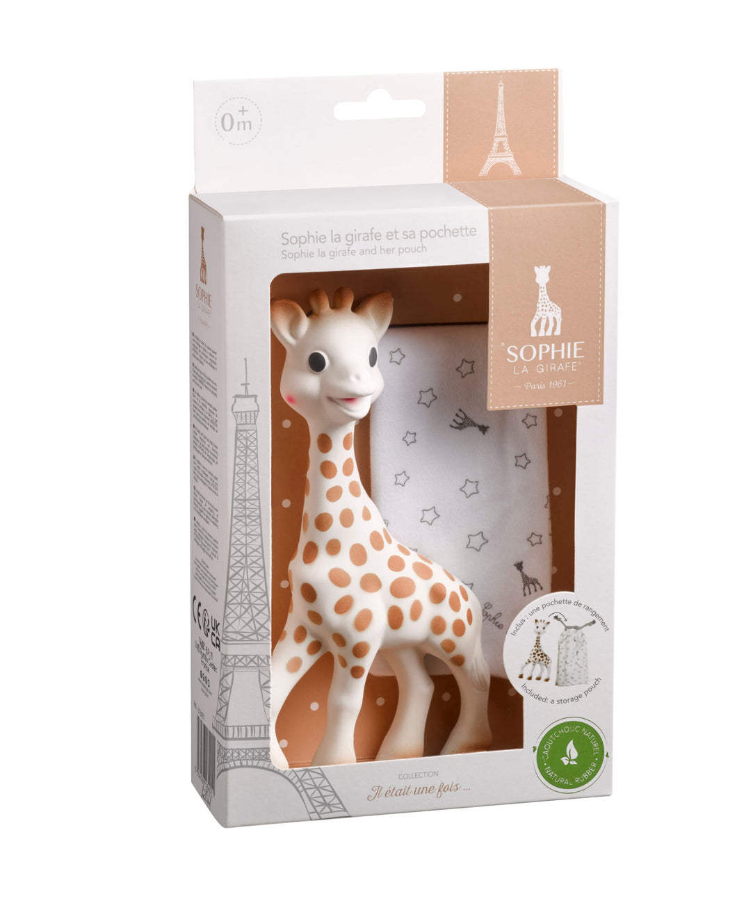 Sophie la Girafe con Bolsa de Tela 616401 - Vulli 40810976 –  jugueteriatrevol