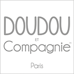 Doudou Happy Wild Blanco y Beige - Doudou et Compagnie DC3740