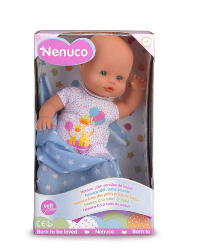 Nenuco Recién Nacido con Sonidos de Bebé - Famosa 700015452