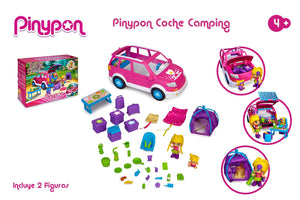 nuevo Coche Camping de Pinypon es ideal para las vacaciones más divertidas en familia y tiene un montón de accesorios.