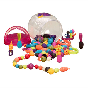 Beauty Pops Abalorios 150 piezas BX1373 B Toys 71373 Crea bisutería Bonitos colores texturas y formas originales y divertidas