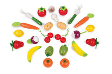 Carregar imagem no visualizador da galeria, Janod Cesta con 24 frutas y verduras - Juratoys 05620
