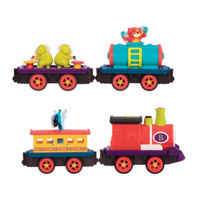 B. The Critter Express Tren cun Luces y Música - B. Toys 71742
